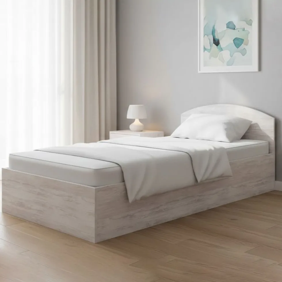 Letto singolo 90x200 con contenitore LG10
