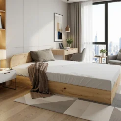 Letto una piazza e mezza con contenitore LI 2011
