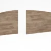 Letto una piazza e mezza moderno 120x200 cm marrone LG62