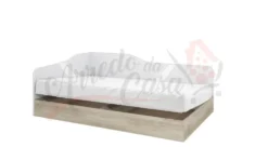 Letto una piazza e mezzo con contenitore LI2009