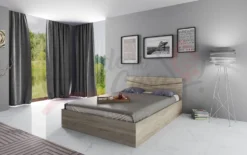 Letto una piazza e mezzo con contenitore LI 2010