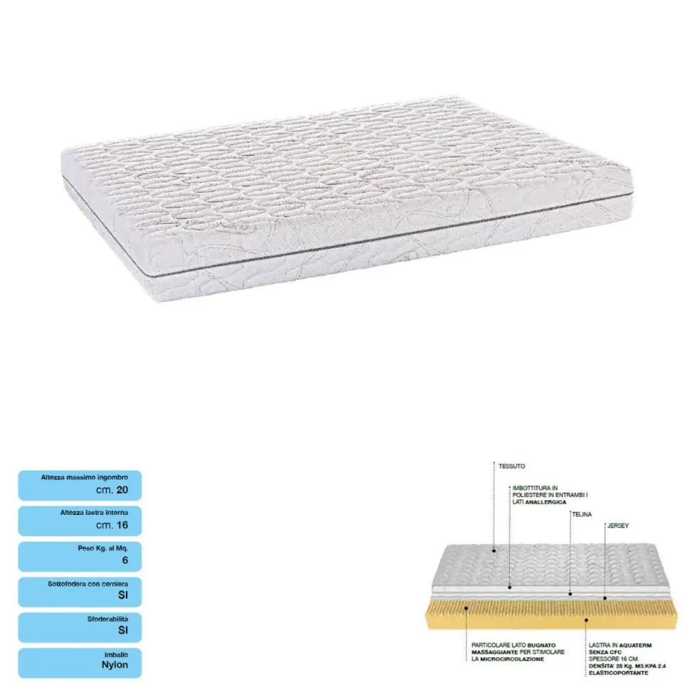 Letto 120x200cm a una piazza e mezza con tre bottoni in microfibra grigio LIT183