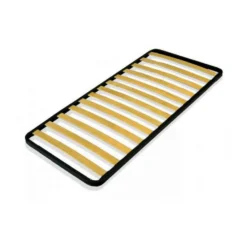 Letto 90x190cm contenitore sommier in microfibra tè verde LIT94