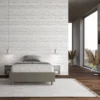 Letto 120x210cm contenitore sommier in similpelle cappuccino LIT144