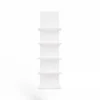 Libreria a muro 29,5x100 cm a 5 ripiani bianco opaco LBT22