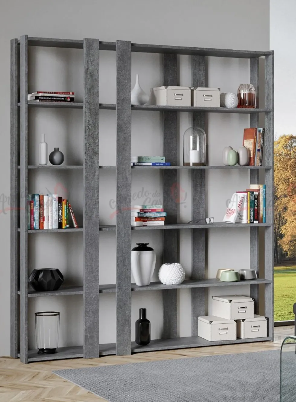 Libreria moderna Made in Italy KTE