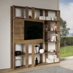 Libreria porta Tv Made in Italy KTN