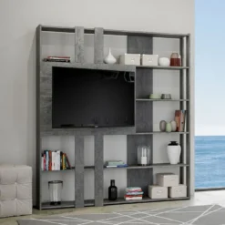 Libreria porta Tv Made in Italy KTL
