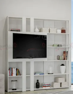 Libreria porta Tv Made in Italy KTL