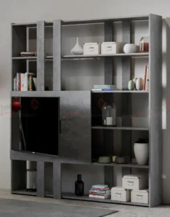 Libreria porta Tv Made in Italy KTH