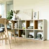 Libreria salvaspazio 147x75 cm bianca LBT15