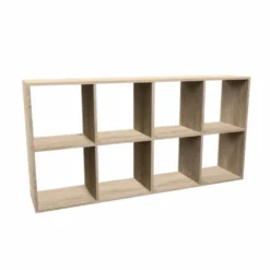 Libreria salvaspazio 147x75 cm rovere chiaro LBT15