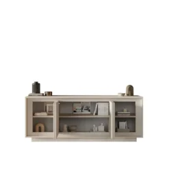 Madia moderna a 4 ante 207x80 cm cashmere ML56