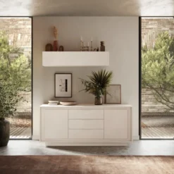 Madia moderna 2 ante 184x80 cm cashmere ML55