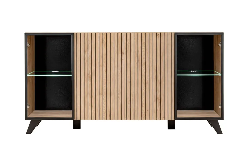 Madia moderna con luci a LED 160x82 MP25
