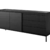Madia moderna 187x81cm nero MALK35