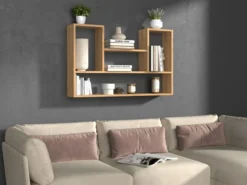 Mensola moderna 100x60 cm rovere MNT4