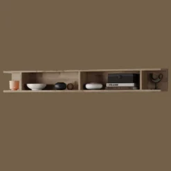Mensola orizzontale 138x19 cm rovere chiaro MML5