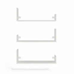 Mensole da parete moderne bianco opaco MNT3