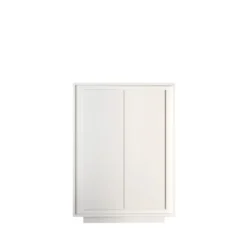 Mobile contenitore a 2 ante 106x171 cm bianco opaco MCL17