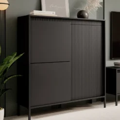 Mobile contenitore 103x123 nero MCLK7