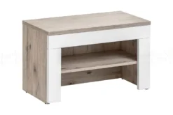 Mobile d'ingresso moderno bianco e quercia IP15