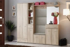 Mobile ingresso con specchio quercia sonoma IP20