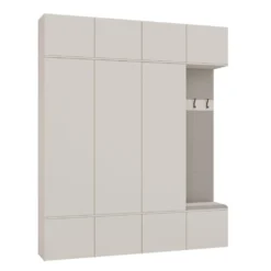 Mobile ingresso guardaroba 200x238 con panca beige cashmere MIT13