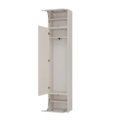 Mobile ingresso 200x238 cm con guardaroba e scarpiera beige cashmere MIT12