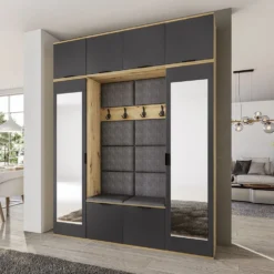 Mobile ingresso 180x231cm moderno con specchi II17
