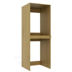 Mobile lavatrice e asciugatrice 64x180 cm in rovere MLT3