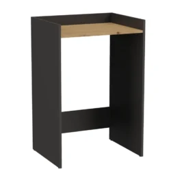 Mobile lavatrice 64x97,5 cm con ripiano rovere e antracite MLT1