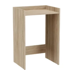Mobile lavatrice 64x97,5 cm con ripiano rovere chiaro MLT1