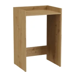 Mobile lavatrice 64x97,5 cm con ripiano rovere MLT1