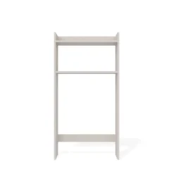 Mobile lavatrice 64x126 cm con 2 ripiani cashmere MLT6