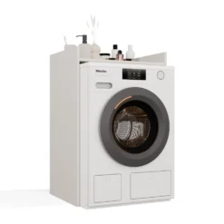Mobile lavatrice 64x97,5 cm con ripiano beige cashmere MLT1