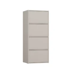 Mobile multiuso 50x119 cm con 4 ante tip-on beige cashmere MMT1