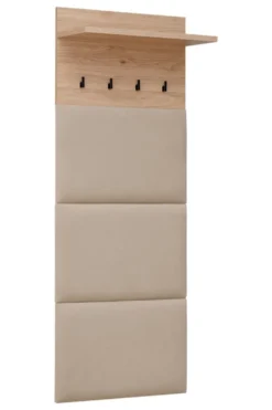 Mobile per ingresso moderno bianco e quercia IP12