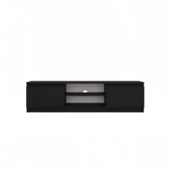 Mobile porta tv moderno 120 cm nero PTVT1