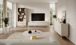 Mobile porta tv moderno 163X51cm beige PTVLK11