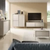 Mobile porta tv moderno 153x53cm beige PTVLK24