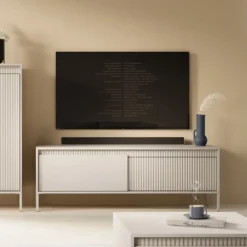 Mobile porta tv moderno 153x53cm beige PTVLK24