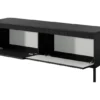 Mobile porta tv moderno 153x53cm nero PTVLK24