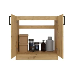 Mobiletto cucina salvaspazio 80x82 cm rovere MCT1