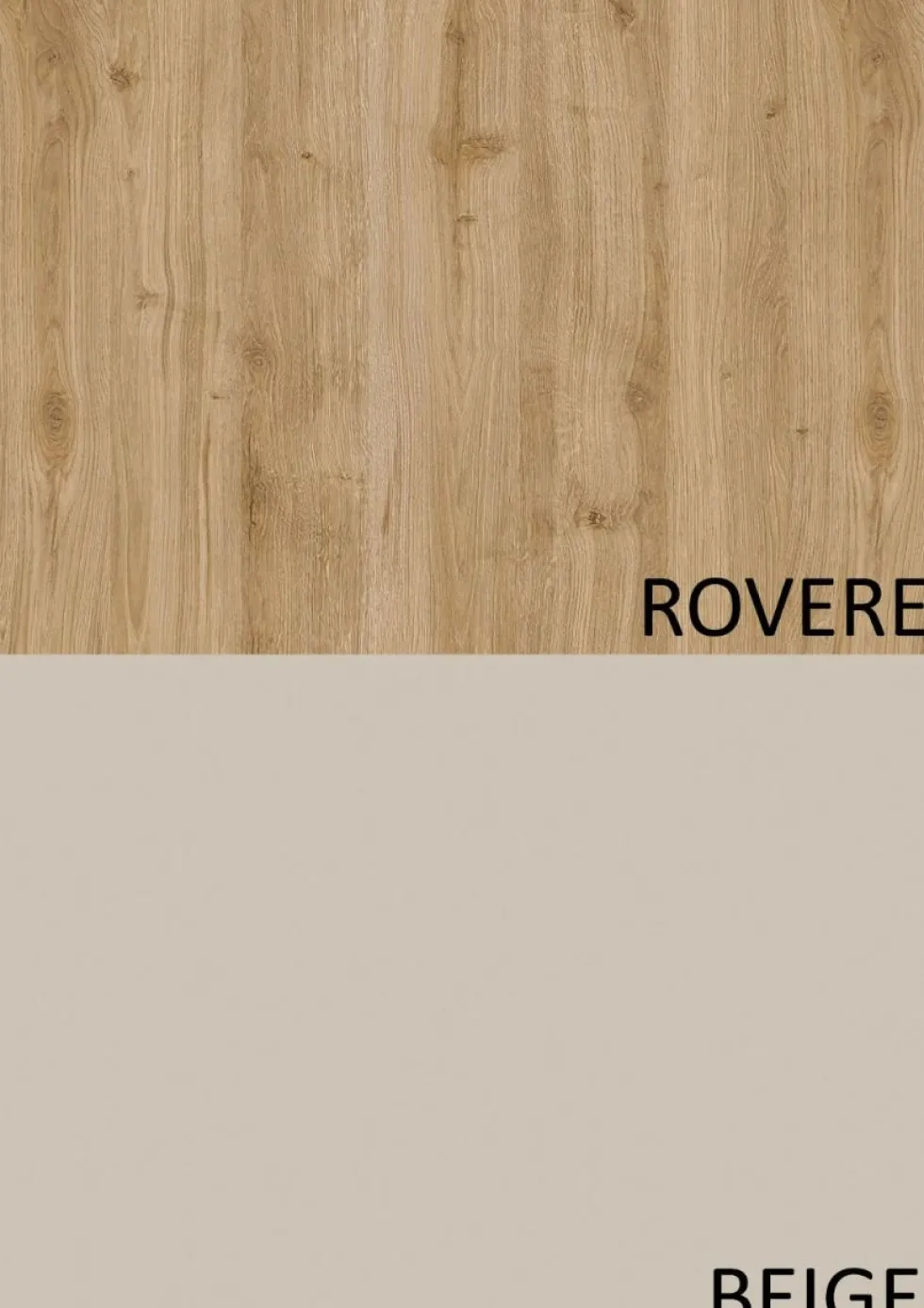 Mobile tv sospeso 194x160 cm rovere e beige PTL34