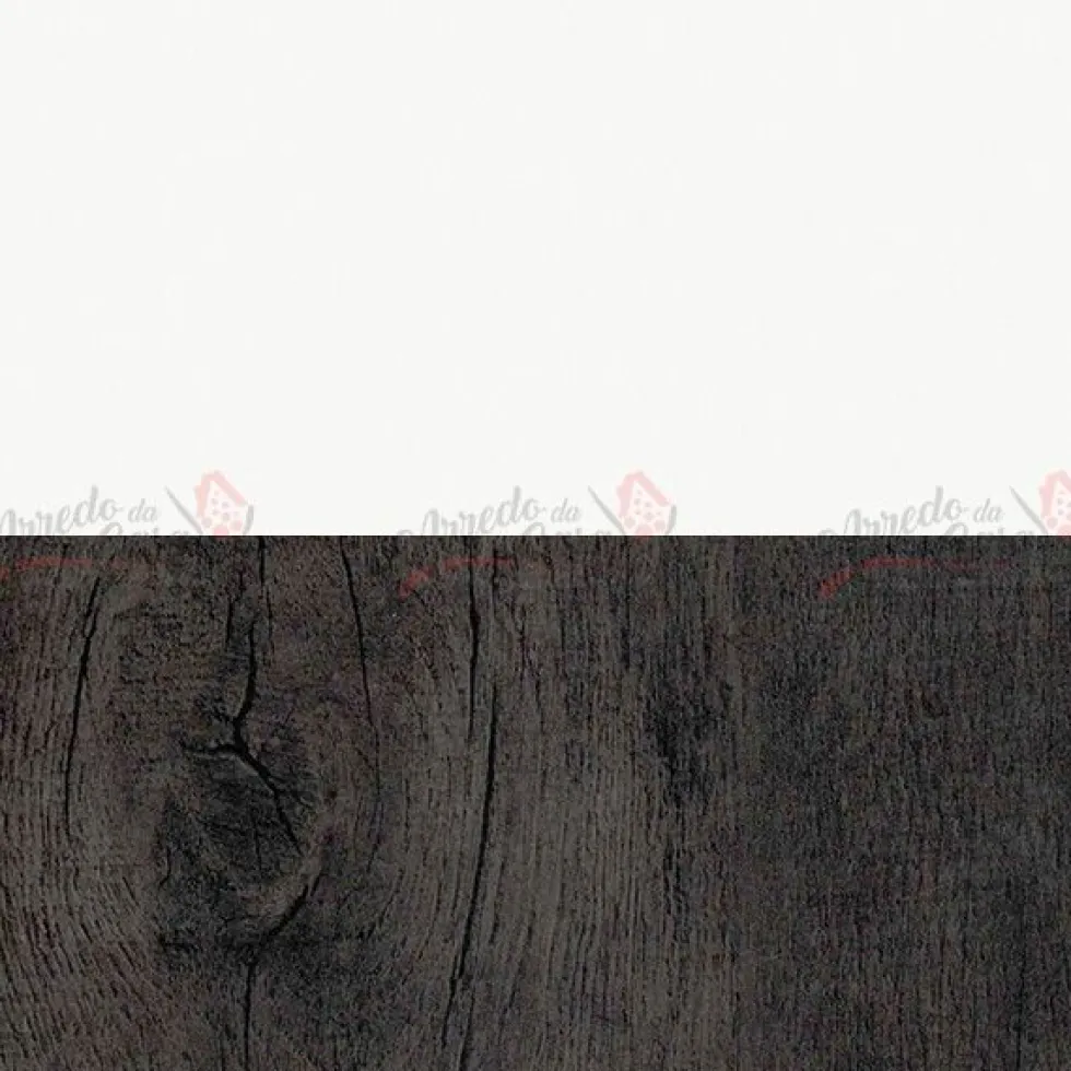 Parete attrezzata design bianco e rovere antracite SU23