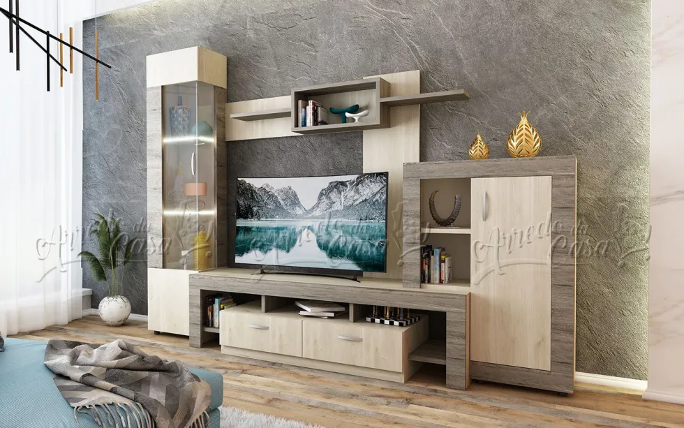 Parete attrezzata design moderno SU16