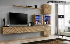Parete attrezzata per tv sospesa PAP63
