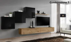 Parete attrezzata per tv sospesa PAP54