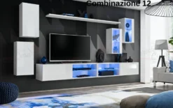 Parete attrezzata porta tv sospesa PAP71